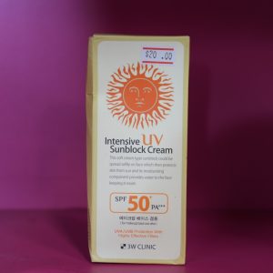 INTENSIVE UV SUNBLOCK SPF 50 PA+++ 